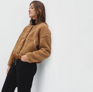 Everlane Brown Teddy Jacket